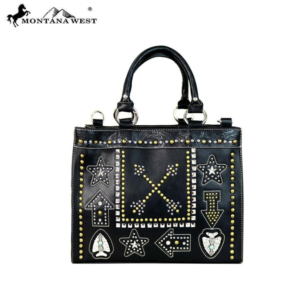 NWT Montana West Arrow Studs Tote / Crossbody